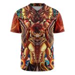 Trippy Natsu Dragneel x Igneel Fairy Tail Baseball Jersey