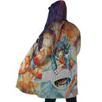 Trippy Nausicaa of the Valley of the Wind Studio Ghibli Hooded Cloak Coat - Image 4