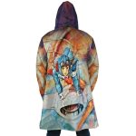 Trippy Nausicaa of the Valley of the Wind Studio Ghibli Hooded Cloak Coat - Image 5
