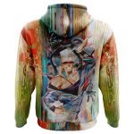 Trippy Polnareff Silver Chariot Jojo's Bizarre Adventure Hoodie - Image 2
