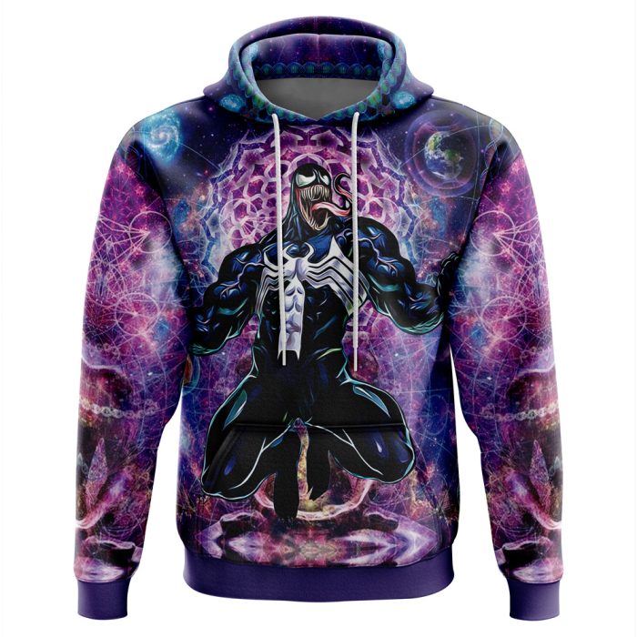 Trippy Venom Marvel Hoodie - Image 1