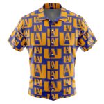 UA Plus Ultra My Hero Academia Button Up Hawaiian Shirt - Image 3