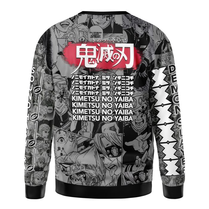 Tengen Uzui Manga Collage Demon Slayer Streetwear Sweatshirt - Image 3