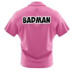 Vegeta Badman Pink Dragon Ball Z Button Up Hawaiian Shirt