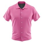 Vegeta Badman Pink Dragon Ball Z Button Up Hawaiian Shirt - Image 2