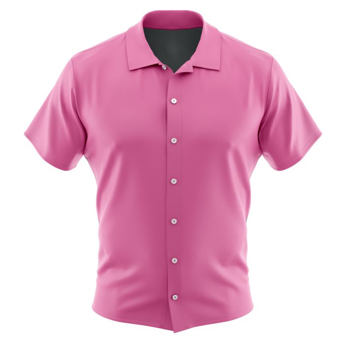 Vegeta Badman Pink Dragon Ball Z Button Up Hawaiian Shirt - Image 2