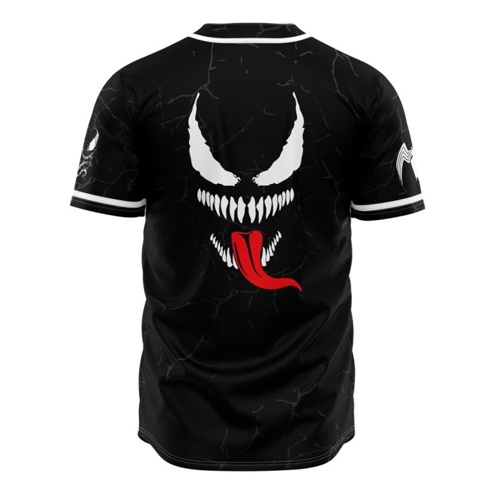 Venom Marvel Baseball Jersey - Image 2