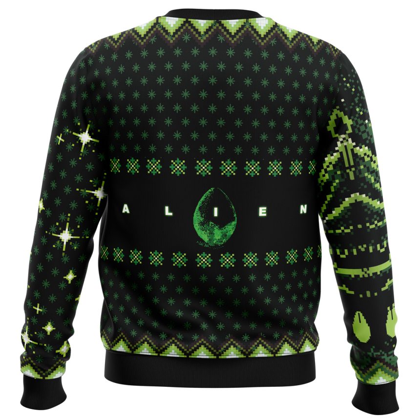 Xenomorph Alien Christmas Sweater | AnimeBape