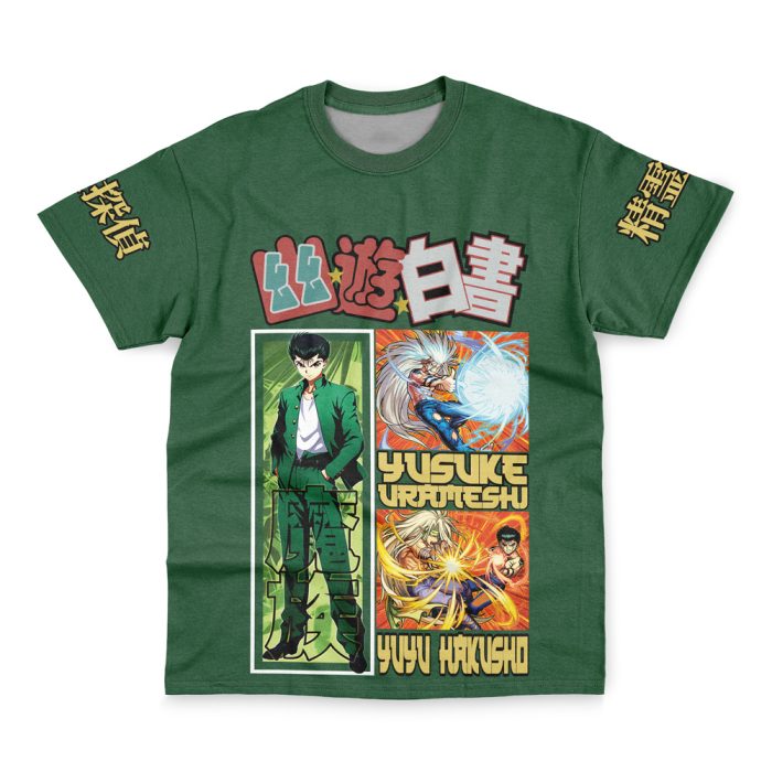 Yusuke Urameshi Yuyu Hakusho Streetwear T-Shirt - Image 2