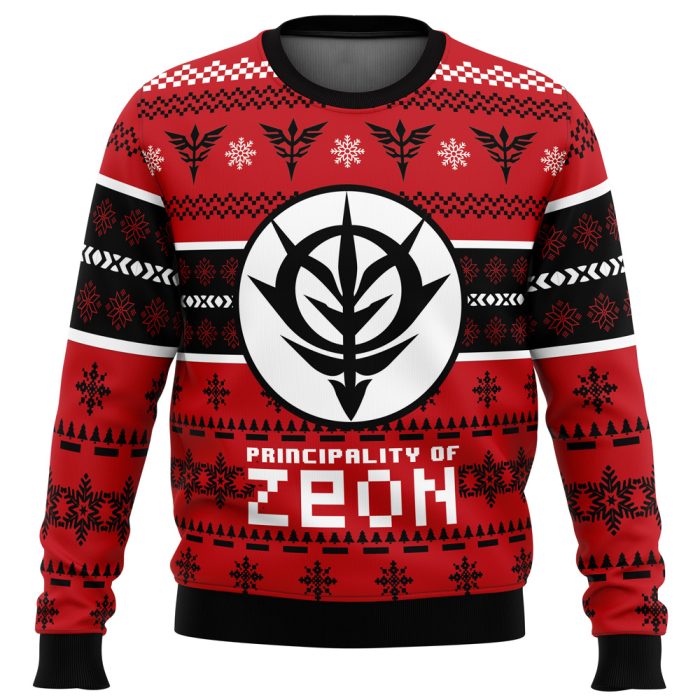 Zeon The Gundam Ugly Christmas Sweater - Image 1