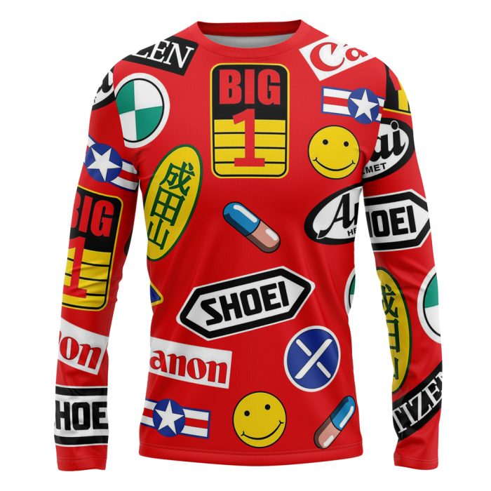 Akira Full Decals Long Sleeve Shirt - Image 1