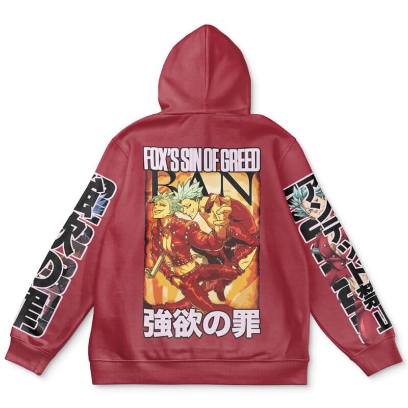 Ban Character Anime Clothing & Apparel Collection - AnimeBape