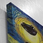 Black Panther Starry Night Wakanda Canvas Print Wall Art - Image 3