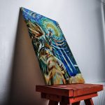 Dragon Ball Z Starry Night Kamehameha Canvas Print Wall Art - Image 2