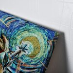 Dragon Ball Z Starry Night Kamehameha Canvas Print Wall Art - Image 3