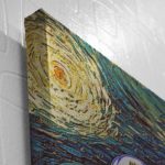 Epic Battle Dragonball Z Starry Night Canvas Print Wall Art - Image 3