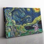 Game of Thrones Starry Night Braavos Canvas Print Wall Art