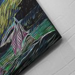 Game of Thrones Starry Night Braavos Canvas Print Wall Art - Image 2