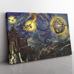 Game of Thrones Starry Night Canvas Print Wall Art