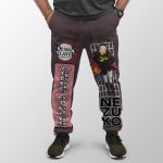 Kamado Nezuko Demon Slayer Streetwear Sweatpants - Image 3