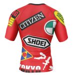 Kaneda Bike Decals Akira Short Sleeve Rash Guard Compression Shirt - Image 2