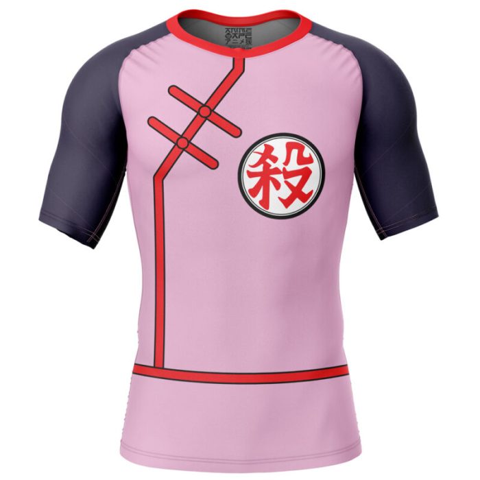 Mercenary Tao Pai Pai Dragon Ball Short Sleeve Rash Guard Compression Shirt - Image 3