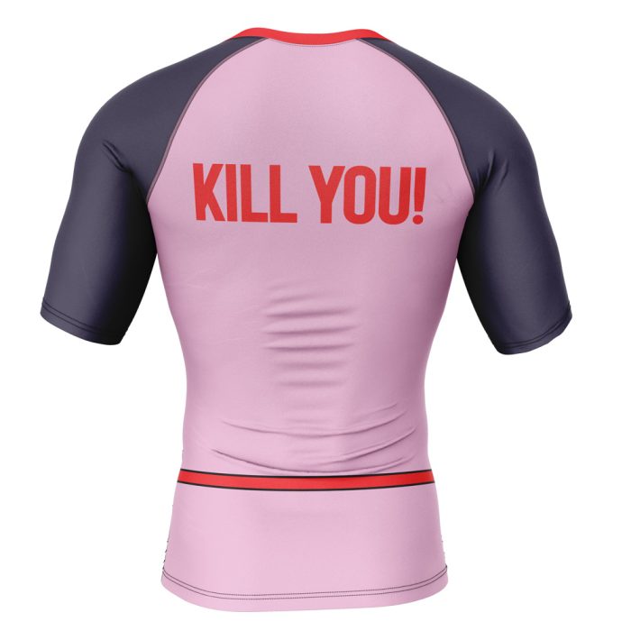Mercenary Tao Pai Pai Dragon Ball Short Sleeve Rash Guard Compression Shirt - Image 2