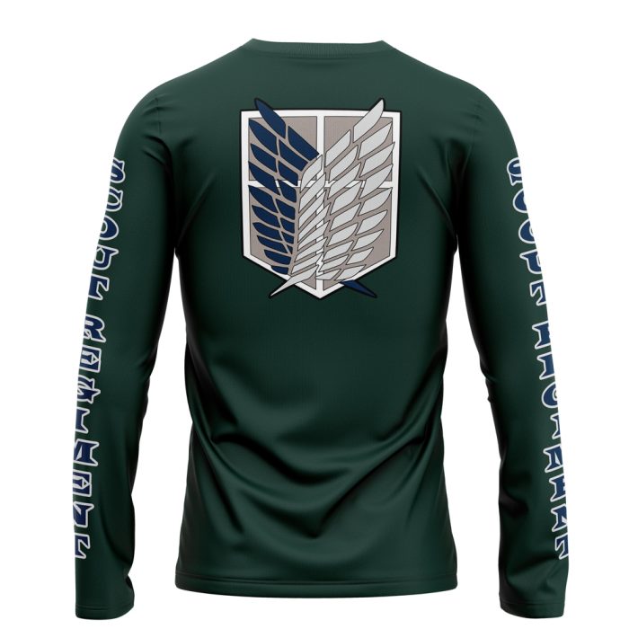 Scouting Regiment Attack on Titan Long Sleeve Shirt - Image 2