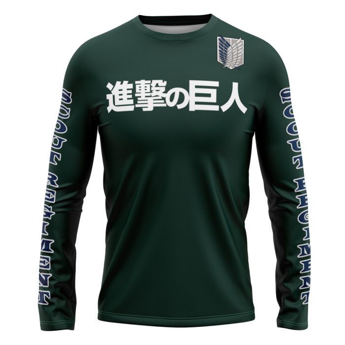 Scouting Regiment Attack on Titan Long Sleeve Shirt - Image 1