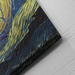 Spirited Away Starry Night Studio Ghibli Canvas Print Wall Art - Image 4