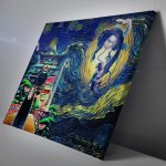 Spirited Away Starry Night Studio Ghibli Canvas Print Wall Art - Image 2