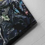 Starry Night Venom Canvas Print Wall Art - Image 3