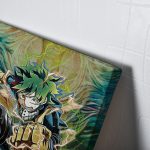 Trippy Deku My Hero Academia Canvas Print Wall Art - Image 3