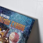 Trippy Genos One Punch Man Canvas Print Wall Art - Image 3