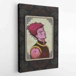 Trippy Hypnotic Eye Hisoka Hunter X Hunter Canvas Print Wall Art - Image 2