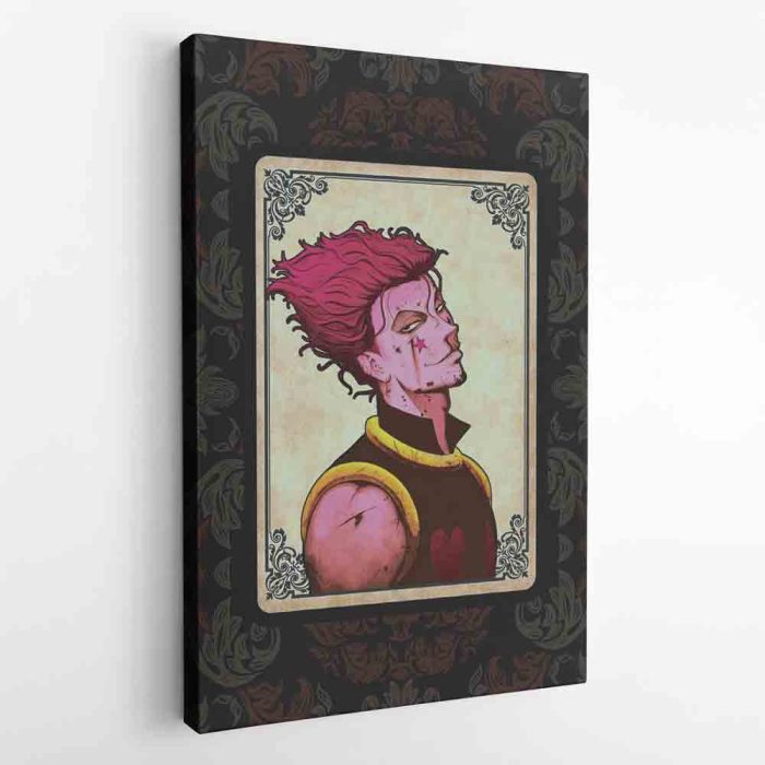 Trippy Hypnotic Eye Hisoka Hunter X Hunter Canvas Print Wall Art - Image 2