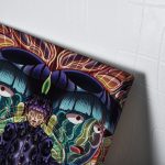 Trippy Meditating Shigeo Kageyama Mob Psycho 100 Canvas Print Wall Art - Image 3