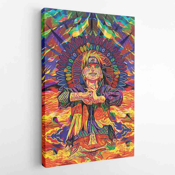 Trippy Naruto Canvas Print Wall Art - Image 2