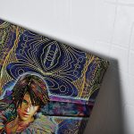 Trippy Squall Final Fantasy 8 Canvas Print Wall Art - Image 3
