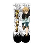 Luck Voltia Socks Black Clover Custom Anime Socks Manga Style