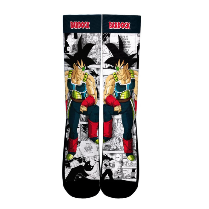 Dragon Ball Bardock Socks Mixed Manga Anime Socks mk