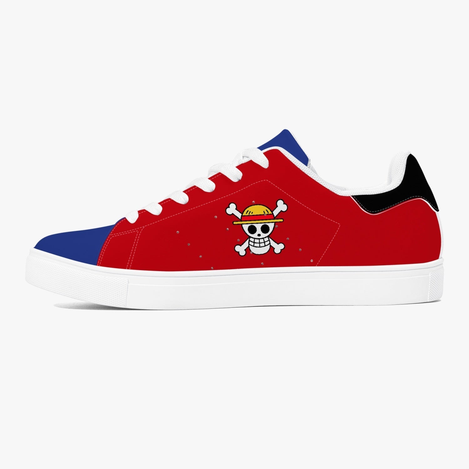 Monkey D. Luffy One Piece Leather Smith Shoes - AnimeBape