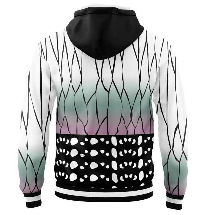 Shinobu Kocho Pattern Demon Slayer back