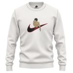 Baki Hanma Baki The Grappler Check Style Embroidered Sweatshirt 2