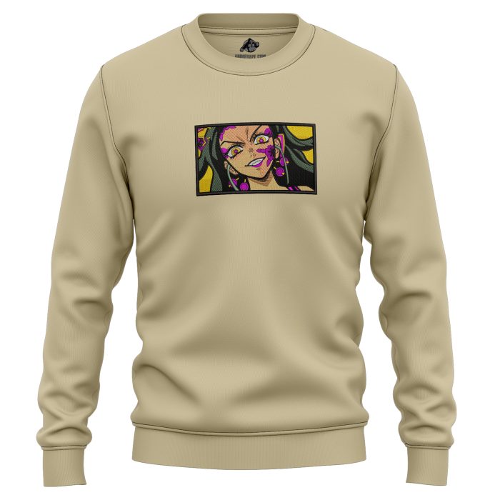 Gyutaro & Daki The Upper Moon Six Demon Slayer Embroidered Sweatshirt 3