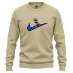 Kakashi Hatake Check Style Naruto Shippuden Embroidered Sweatshirt 3