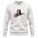 Kamado Nezuko Human Form Demon Slayer Embroidered Sweatshirt 2
