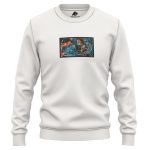 Kamado Tanjiro Water and Flame Breathing Demon Slayer Embroidered Sweatshirt 2