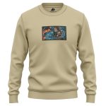 Kamado Tanjiro Water and Flame Breathing Demon Slayer Embroidered Sweatshirt 3