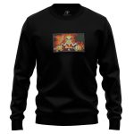 Kyojuro Rengoku Ready For Battle Demon Slayer Embroidered Sweatshirt 1